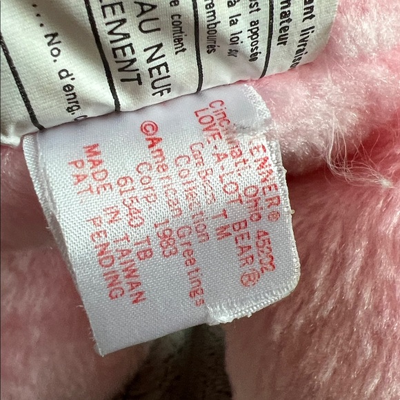 VINTAGE Kenner CARE BEAR Love-a-Lot bear 1980’s American Greetings *PLEASE READ* - Picture 13 of 17